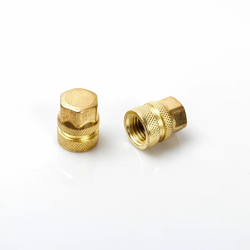 Customized knurled inserts precision fasteners for Plastic, wood & metal assembly