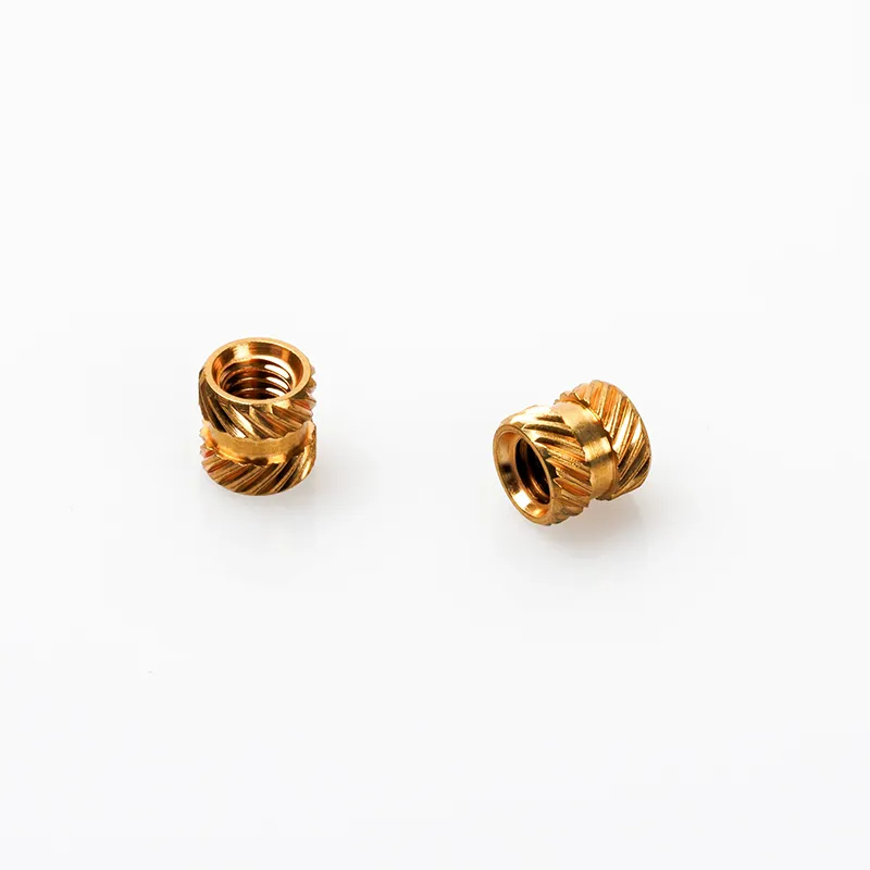 High-precision customized fasteners knurled inserts