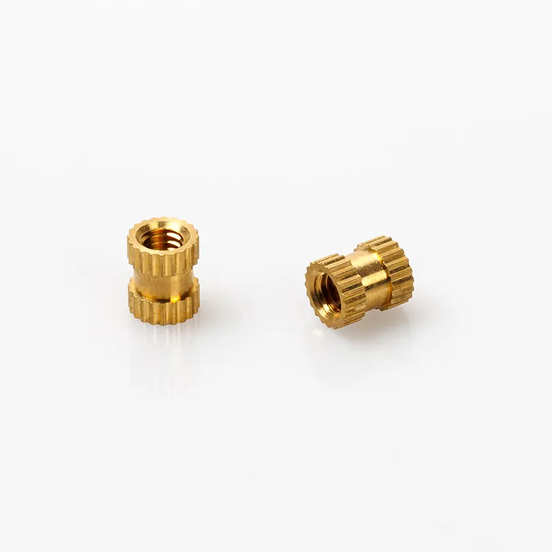 High-precision customized fasteners knurled inserts
