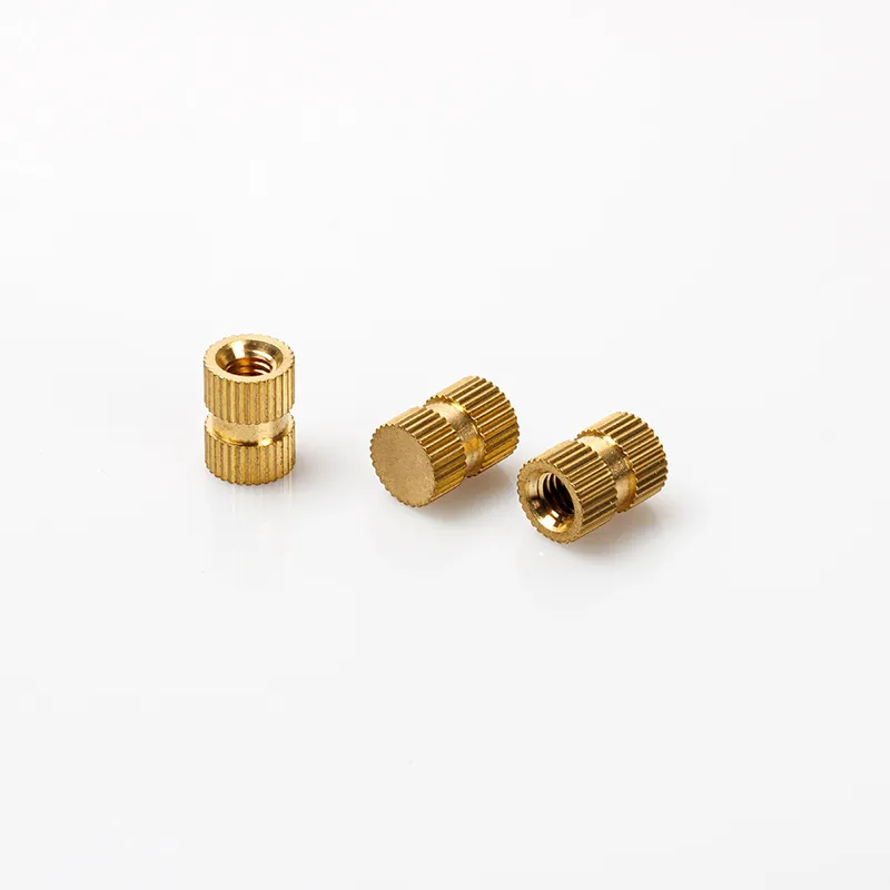 High-precision customized fasteners knurled inserts